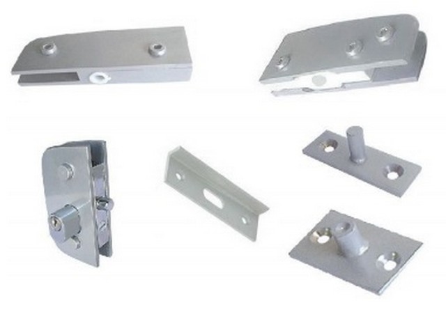 Kit pivotante para porta de aluminio